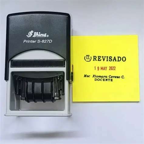 SELLO AUTOMATICO FECHERO RECIBIDO